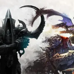 Mroczny rycerz i inni bohaterowie w akcji, zapowiedź najlepszych gier hack and slash.