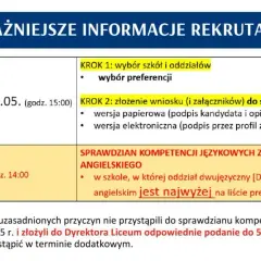 Na jakiej stronie jest rekrutacja do liceum? Znajdź odpowiednie informacje
