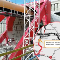 Budowa tunelu na trasie Via Carpatia. Odcinek S19 Rzeszów Południe – Babica ma 10,3 km. Kiedy koniec tej inwestycji?