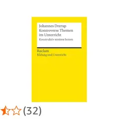 Buchcover von Johannes Drerup: "Kontroverse Themen im Unterricht – Konstruktiv streiten lernen".