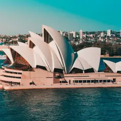 Sydney Opera House, symbol Australii. Po szczepieniach można bezpiecznie zwiedzać świat.