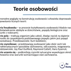 Osobowość człowieka: definicja, czynniki, teorie i rozwój