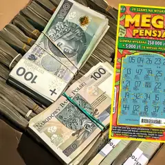 Pieniądze i zdrapka "Mega Pensja" - historia małżeństwa, które pokłóciło się o wygraną w zdrapce kupionej wspólnie.