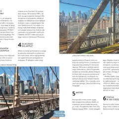Widok na drapacze chmur Nowego Jorku z mostu, w tym Brooklyn Bridge. Atrakcje Nowego Jorku czekają!