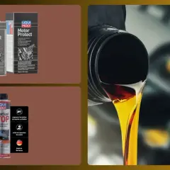 Aditivos para aceite de motor: opiniones sobre Motor Protect y Öl-Verlust STOP de Liqui Moly. Aceite fluyendo.