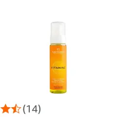 Flacone di detergente schiumoso Pure Mineral con Vitamina C, per una pelle fresca e pulita.