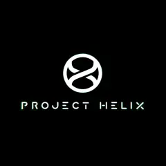 Logo "Project Helix" z symbolem nieskończoności w okręgu, zapowiedź nowej generacji Xbox.