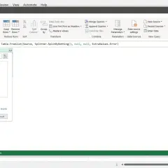 Editor Power Query per trasformare dati da JSON a Excel, selezionando colonne e opzioni di prefisso.