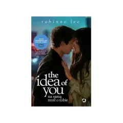 Okładka książki "The Idea of You" z Anne Hathaway i Nicholasem Galitzine. Film dostępny na Prime Video.