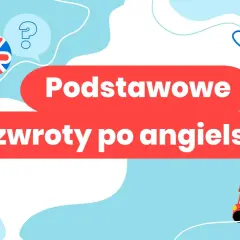 Brytyjska budka telefoniczna, żołnierz i autobus - wszystko to kojarzy się z Anglią. Obrazek przedstawia podstawowe zwroty po angielsku.