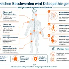 Osteopathie hilft bei Rücken-, Kopf-, Gelenk- und Verdauungsbeschwerden, Bewegungseinschränkungen, Schwangerschaft & Säuglingen.