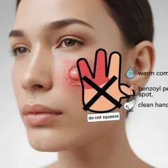 Wycisnąłeś pryszcza? Szybkie kroki by uniknąć blizn i zaczerwienień
