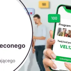 Program poleceń Velo Bank: 50 zł dla poleconego, 100 zł dla polecającego. Twój kod: VEL123.