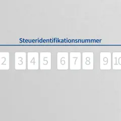 Die Steueridentifikationsnummer ist eine elfstellige Zahl. Sie ist nicht dasselbe wie die Steuernummer.