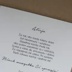 Wiersz z życzeniami urodzinowymi dla żony Alicji: "Żyj tak, aby każdy kolejny dzień był niesamowity i wyjątkowy.