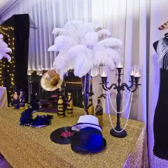 Impreza w stylu lat 20 dekoracje, które oczarują Twoich gości