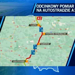 Odcinkowy pomiar prędkości A1: Gdzie, jak działa i jak uniknąć kary?