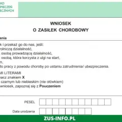 Zasiłek chorobowy po ustaniu zatrudnienia: jakie dokumenty do ZUS?