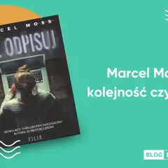 Okładka książki "Nie odpisuj" Marcela Mossa, thrillera psychologicznego. Kolejność czytania serii Echo.