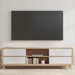 ¿TV en el dormitorio? Elige el mueble perfecto y oculta los cables.