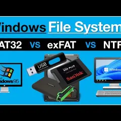 Pendrive: FAT32, NTFS, exFAT? Poznaj najlepszy system dla siebie.