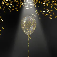 Balony z konfetti: Jak napompować, by konfetti przylgnęło idealnie?