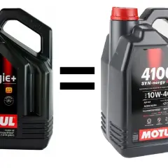 Dwa oleje Motul 10W-40: 6100 Synergie+ i 4100 SYN-nergy SPEC. Czy Motul to dobry olej? Tak, oba spełniają normy.