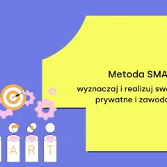 Metoda SMART: wyznaczaj i realizuj swoje cele. Przykłady wizualizują drogę do sukcesu.