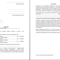 Formularz odwołanie od reklamacji z uzasadnieniem, wzywający do zapłaty odszkodowania i zadośćuczynienia.
