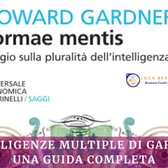 Copertina del libro "Formae mentis" di Howard Gardner, che esplora le intelligenze multiple.
