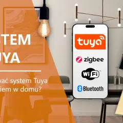 System Tuya integruje oświetlenie, tworząc smart life. Steruj domem przez aplikację, łącząc się przez Wi-Fi, Zigbee i Bluetooth.