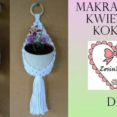 Zrób kwietnik makrama kokon: Łatwy poradnik DIY krok po kroku