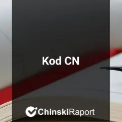 Otwarty notatnik z piórem i tekstem "Kod CN".