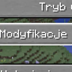 Ekran gry Minecraft z opcją "Modyfikacje", która jest kluczem do tego, jak zainstalować mody do Minecrafta.
