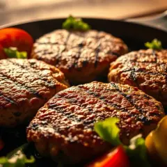 Jak usmażyć idealnego burgera wołowego? Sekrety soczystości!