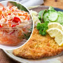 Idealna surówka do schabowego i frytek to ta z kapusty z marchewką i papryką. Pyszne i zdrowe połączenie!