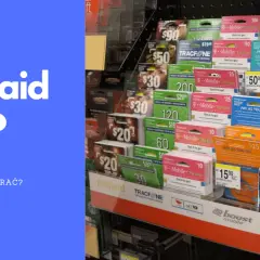 Karty prepaid to sposób na kontrolę wydatków. Na zdjęciu widać różne karty prepaid, np. T-Mobile, Boost Mobile, Tracfone, które pozwalają na doładowanie konta.