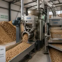Dans cette usine, découvrez comment sont fabriqués les pellets de bois, une énergie propre et renouvelable, à partir de sciure et de copeaux.