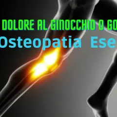 Dolore al ginocchio? La manipolazione osteopatica e gli esercizi possono aiutarti a ritrovare il benessere.