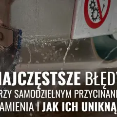 Cięcie kamienia betonowego: Uniknij błędów! Poradnik eksperta