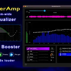 SpeakerAmp Pro: Ein systemweiter 3D-Equalizer für Windows 10, der den Klang verbessert und die Lautstärke bis zu 10x erhöht.