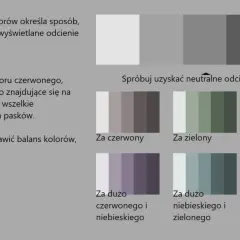 Jak skalibrować monitor do obróbki zdjęć: instrukcja z przykładami neutralnych odcieni szarości po korekcie balansu kolorów.