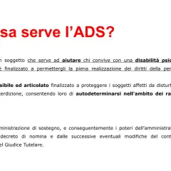 L'amministratore di sostegno aiuta chi ha disabilità psichiche o fisiche, garantendo i loro diritti e l'autodeterminazione.