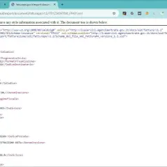 Dettagli di una fattura elettronica in formato XML, con informazioni su mittente, cessionario e dati anagrafici. L'estensione xml è fondamentale per la trasmissione.