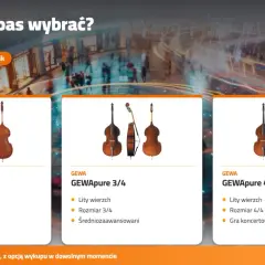 Kontrabasy GEWA: Basic Line 3/4, GEWApure 3/4, GEWApure 4/4. Zastanawiasz się, ile strun ma kontrabas? Zazwyczaj 4.