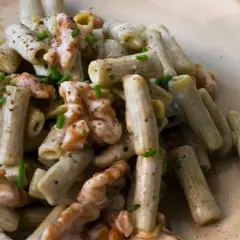 Pasta con guisantes: el secreto de la cremosidad sin nata