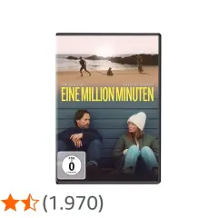 DVD-Cover "Eine Million Minuten" mit Tom Schilling und Karoline Herfurth. Ein Paar sitzt nachdenklich nebeneinander.