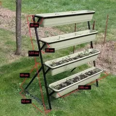 Kwietnik kaskadowy DIY: Zbuduj swój wymarzony ogród pionowy