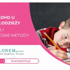 Chłopiec z ołówkiem w dłoni, zmęczony nauką. Obraz promuje "Objawy ADHD u dzieci i młodzieży, diagnoza i nowoczesne metody terapii" na lorempoint.pl.