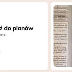 Przejdź do planów treningowych metodą Gallowaya. Tabela zawiera propozycje biegów i marszów.